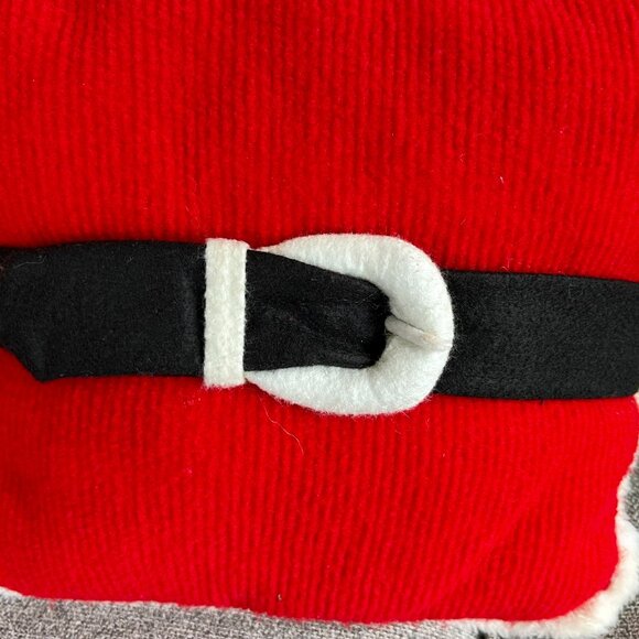 Bright Red Throw Pillows (2) - Picture 4 of 6